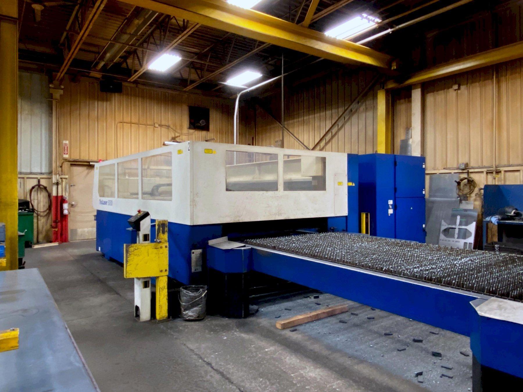 Installation of Trumpf TruLaser Series 5000, Sheet Metal Laser Cutting machines in Yorba Linda, Anaheim, Tustin, Fullerton, Brea, Orange, Placentia